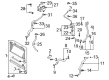 Diagram for Mazda Coolant Reservoir Cap - AJA4-15-205