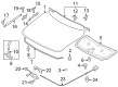 Diagram for Mazda Lift Support - VA40-56-670