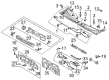 Diagram for Mazda 6 Grille - GP9A-50-7S0A