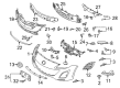 Diagram for Mazda 3 Bumper Cover - BCW8-50-101A