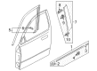 Diagram for Mazda Millenia Door Seal - T001-50-650D