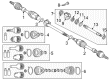 Diagram for Mazda 2 CV Boot - FD80-22-530A