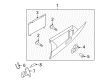 Diagram for Mazda CX-9 Glove Box - TK21-64-030-02