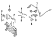 Diagram for Mazda Transmission Oil Cooler - BV11199F0B
