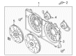 Diagram for Mazda 3 Radiator fan - PE20-15-025