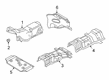 Diagram for Mazda Exhaust Heat Shield - KD53-56-451A