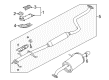 Diagram for Mazda Protege Exhaust Pipe - ZM01-40-300C