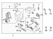 Diagram for Mazda Protege Seat Cushion - BJ0F-88-110B-43