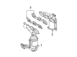 Diagram for Mazda 6 Exhaust Pipe - AJ57-20-55XC