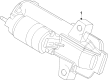 Diagram for Mazda Tribute Starter - YF09-18-400R-00