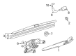 Diagram for Mazda CX-70 Wiper Motor - KR9P-67-450