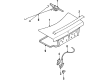 Diagram for Mazda MX-6 Torsion Bar - GJ22-56-851A