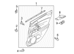 Diagram for Mazda 3 Door Seal - BBM4-72-821