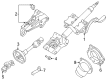 Diagram for Mazda 626 Steering Shaft - GD7A-32-860A