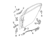 Diagram for Mazda 6 Exterior Door Handle - GK2A-73-410F-30