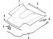 Diagram for Mazda Miata Hood - NAY1-52-310D