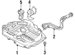 Diagram for Mazda MX-6 Gas Cap - BF67-42-250