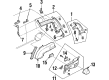 Diagram for Mazda MPV Grille - LA05-61-810-06
