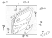 Diagram for Mazda Protege Door Seal - B25D-72-821