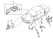 Diagram for Mazda Brake Controller - T007-67-650