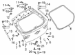Diagram for Mazda MX-30 EV Door Latch Assembly - BDMT-62-310