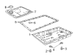 Diagram for Mazda Transmission Gasket - SJ01-19-835