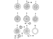 Diagram for Mazda Navajo Wheel Cover - ZZL0-37-190