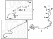 Diagram for Mazda CX-9 A/C Hose - TK48-61-831