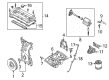 Diagram for Mazda 3 Crankshaft Pulley - LF26-11-400B