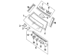 Diagram for Mazda B2600 Sun Visor - UB75-69-270-09