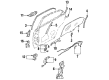 Diagram for Mazda 626 Door Latch Assembly - GA2K-73-310A