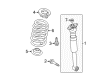 Diagram for Mazda 2 Strut Housing - DR61-28-70XD