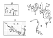 Diagram for Mazda 6 ABS Sensor - GJ6A-43-73XE