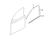 Diagram for Mazda 3 Door Seal - BBM4-50-650E