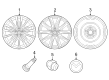 Diagram for Mazda CX-50 Alloy Wheels - 9965-F5-7070