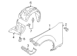 Diagram for Mazda MX-5 Miata Wheelhouse - NE51-56-130J