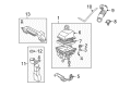 Diagram for Mazda Protege Air Duct - ZM01-13-220