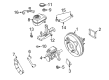 Diagram for Mazda CX-7 Brake Booster Vacuum Hose - EG23-43-835