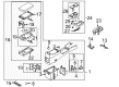 Diagram for Mazda Cigarette Lighter - G14T-66-290