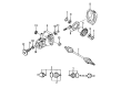 Diagram for Mazda Output Shaft Seal - R004-27-238