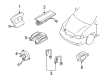 Diagram for Mazda Clock Spring - LD47-66-CS0B