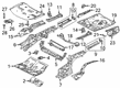 Diagram for Mazda 6 Floor Pan - GHP9-53-721A