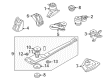 Diagram for Mazda Tribute Engine Mount - EC05-39-06XA