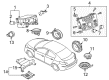 Diagram for Mazda Car Speakers - BCN6-66-960