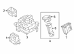 Diagram for Mazda 6 Brake Controller - GSH7-43-7E1C