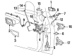 Diagram for Mazda B2300 Door Hinge - 1F85-58-211
