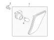 Diagram for Mazda Side Marker Light - NH18-51-5E0C