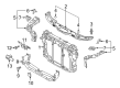 Diagram for Mazda CX-9 Radiator Support - TK48-53-110A