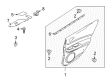 Diagram for Mazda 6 Door Seal - GS3L-73-821A