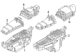 Diagram for Mazda CX-90 Relay Block - KR9R-66-760